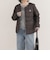《別注》【TAION/タイオン】CREW NECK BUTTON DOWN JKT ダウンジャケット