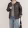 《別注》【TAION/タイオン】CREW NECK BUTTON DOWN JKT ダウンジャケット