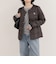 《別注》【TAION/タイオン】CREW NECK BUTTON DOWN JKT ダウンジャケット