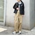 《別注》【TAION/タイオン】CREW NECK BUTTON DOWN JKT ダウンジャケット