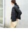 《別注》【TAION/タイオン】CREW NECK BUTTON DOWN JKT ダウンジャケット