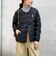 《別注》【TAION/タイオン】CREW NECK BUTTON DOWN JKT ダウンジャケット