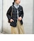 《別注》【TAION/タイオン】CREW NECK BUTTON DOWN JKT ダウンジャケット