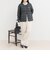 《別注》【TAION/タイオン】CREW NECK BUTTON DOWN JKT ダウンジャケット