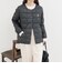 《別注》【TAION/タイオン】CREW NECK BUTTON DOWN JKT ダウンジャケット