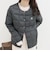《別注》【TAION/タイオン】CREW NECK BUTTON DOWN JKT ダウンジャケット