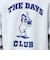 【THE DAYS/ザ デイ】HIGE SWEAT 髭文字刺繍 クルーネックスウェット 裏起毛