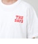 【THE DAYS/ザ デイ】HIGE MOJI ROMAJI TEE 髭文字 Tシャツ