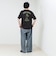 【THE DAYS/ザ デイ】HIGE MOJI ROMAJI TEE 髭文字 Tシャツ