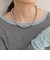 ビジューフックボールネックレス
