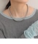 ビジューフックボールネックレス