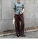 【WEB限定カラーあり】フロントギャザーコンパクトシャツ