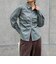 【WEB限定カラーあり】フロントギャザーコンパクトシャツ
