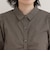 【WEB限定カラーあり】フロントギャザーコンパクトシャツ