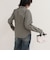 【WEB限定カラーあり】フロントギャザーコンパクトシャツ