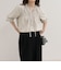 起毛シャーリングブラウス