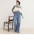 Soft color straight Denim