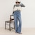 Soft color straight Denim