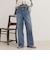 Soft color straight Denim