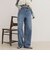 Soft color straight Denim