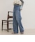 Soft color straight Denim