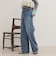 Soft color straight Denim