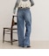 Soft color straight Denim