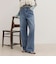 Soft color straight Denim