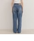 Soft color straight Denim