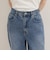 Soft color straight Denim