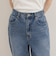 Soft color straight Denim
