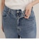 Soft color straight Denim