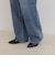 Soft color straight Denim