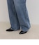 Soft color straight Denim
