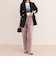 Soft color straight Denim