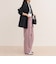 Soft color straight Denim