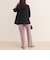 Soft color straight Denim