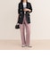 Soft color straight Denim