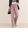 Soft color straight Denim