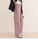 Soft color straight Denim