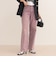 Soft color straight Denim