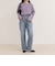 Dual Hem Lace Denim