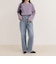 Dual Hem Lace Denim