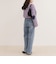 Dual Hem Lace Denim