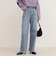 Dual Hem Lace Denim