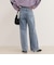 Dual Hem Lace Denim