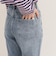 Dual Hem Lace Denim