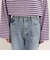 Dual Hem Lace Denim