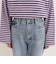 Dual Hem Lace Denim
