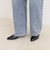 Dual Hem Lace Denim